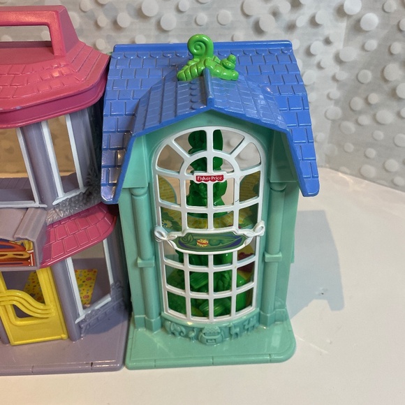 FISHER PRICE 💕LOVING FAMILY SWEET STREETS FAST FOOD RESTAURANT & TOY SHOP 2003 - Picture 4 of 9